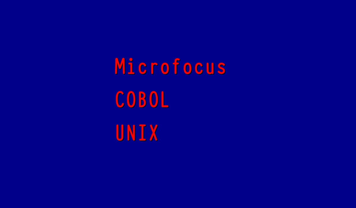 micro focus cobol download